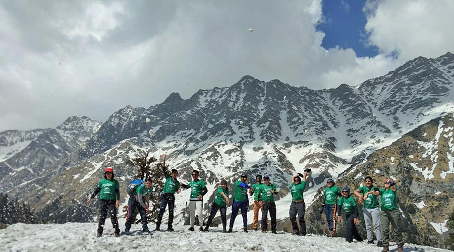 laka glacier trek, trekking in triund, trekking in dharamsala